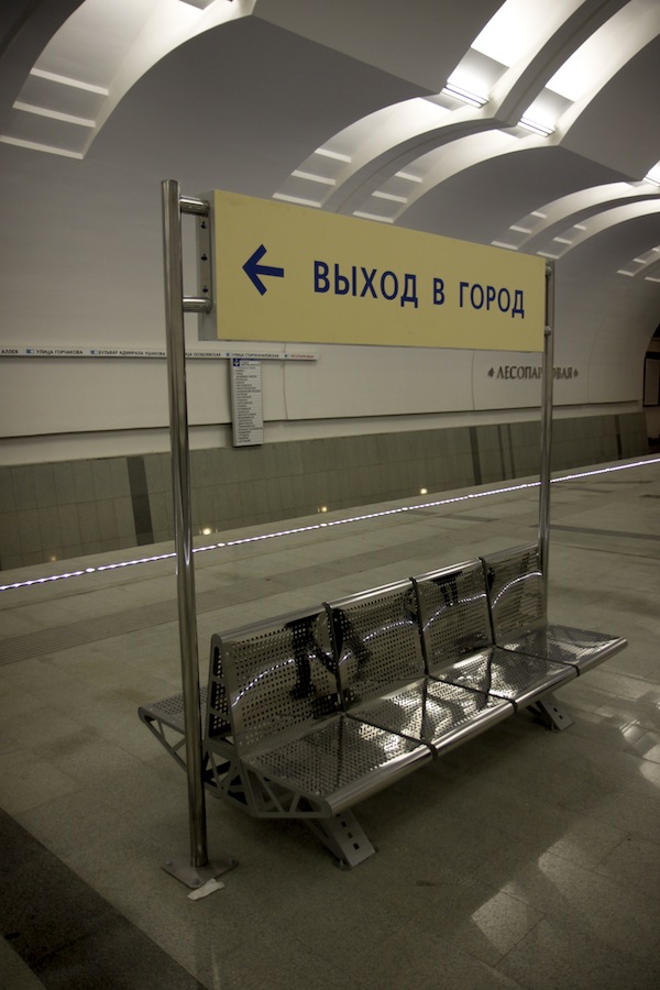 Line L1. Station 'Lesoparkovaya' Yu.Gridchin, 2014